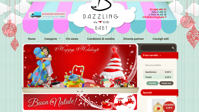 Dazzlingbaby ecommerce