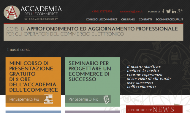 Nasce l'Accademia dell'Ecommerce