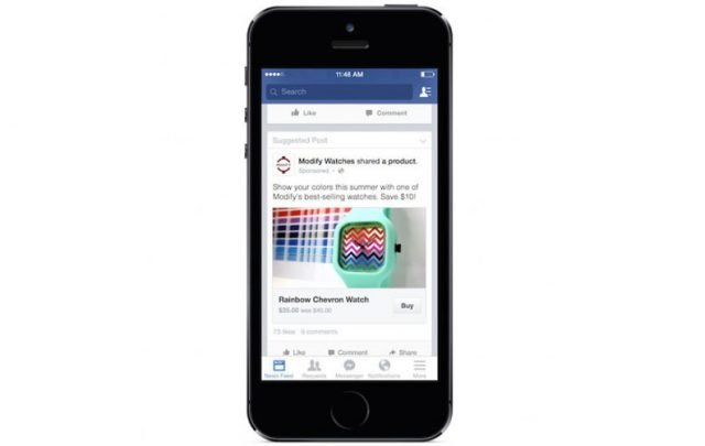 ecommerce-facebook-pulsante acquista