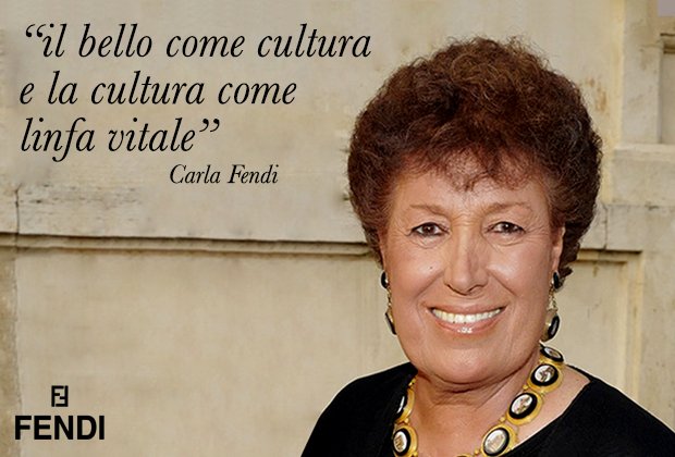 Carla Fendi: una vita dedicata alla moda e alla cultura.