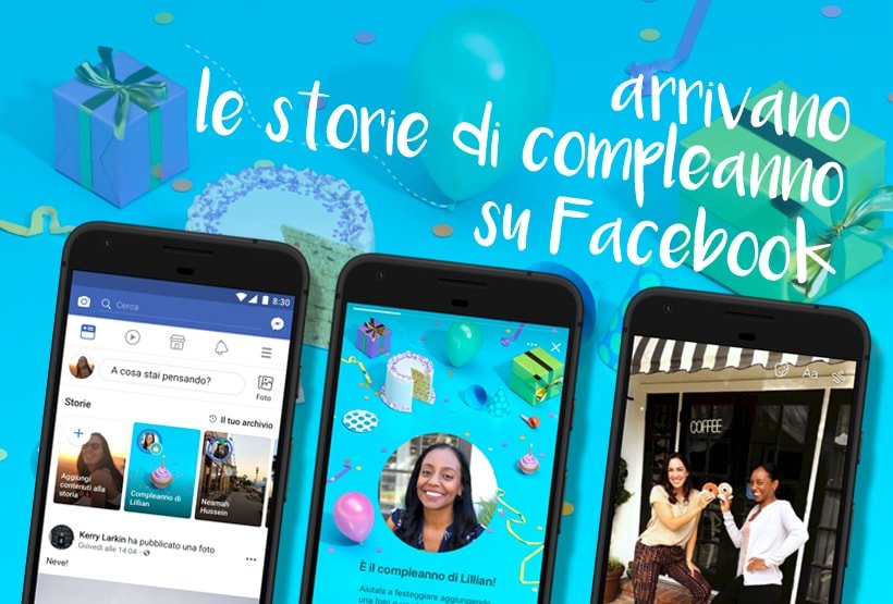 storie compleanno facebook
