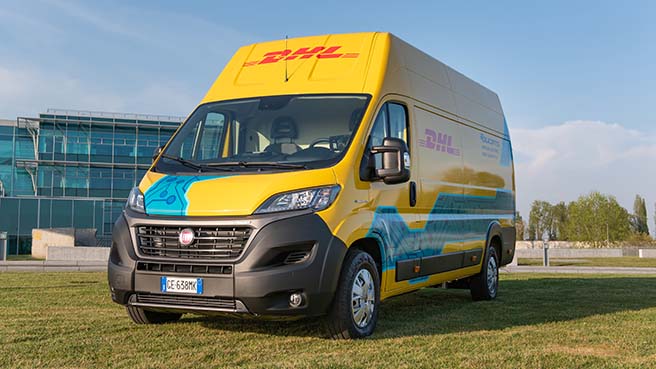 Dhl e fiat professional partnership verso la sostenibilità ambientale