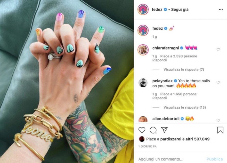 Fedez lancia i suoi nuovi smalti NooN