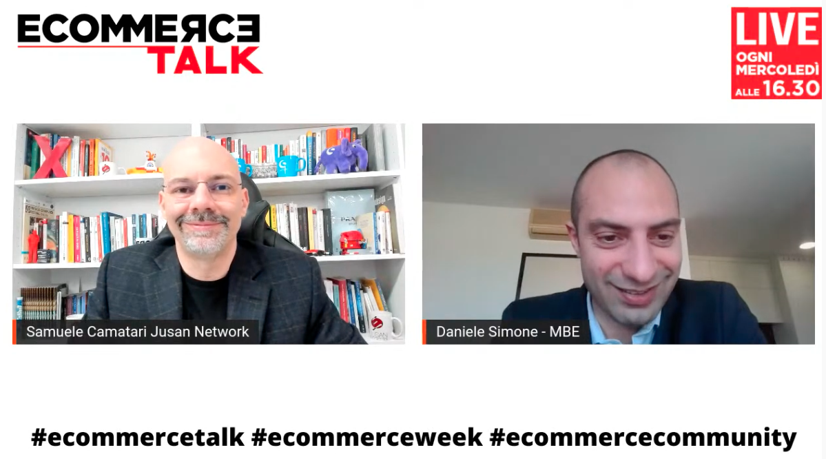 Daniele Simone a EcommerceTalk i vantaggi di avere un partner come Mail Boxes Etc.