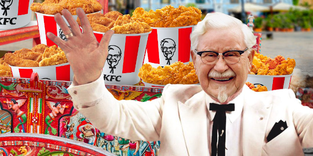 KFC e il Colonnello Harland Sanders