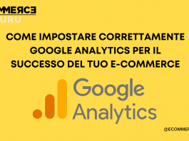 google analytics guida ecommerce