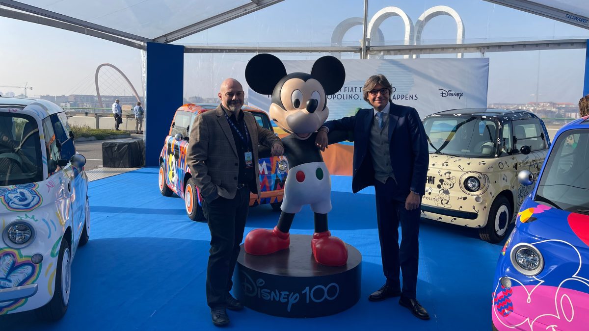 Disney e la Fiat Topolino