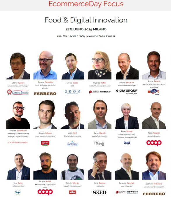 EcommerceDay Focus Food Milano 12 giugno EcommerceDay Focus Food Milano 12 giugno