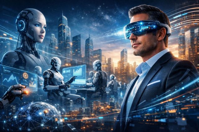 Arrivano i CEO aumentati e gli agenti AI a guidare le imprese -EcommerceGuru Arrivano i CEO aumentati e gli agenti AI a guidare le imprese - quale futuro dell'intelligenza artificiale e imprese