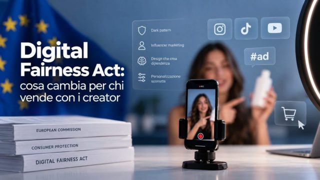 Digital Fairness Act: cosa cambia per brand e creator