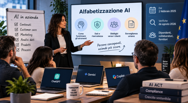 Alfabetizzazione AI: l'obbligo che in pochi conoscono