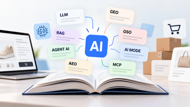 Glossario AI-LLM-RAG-GPT-MCP-AI Act-le-sigle-dell-intelligenza artificiale spiegate in modo semplice-EcommerceGuru.it Glossario AI: sigle e termini dell'intelligenza artificiale