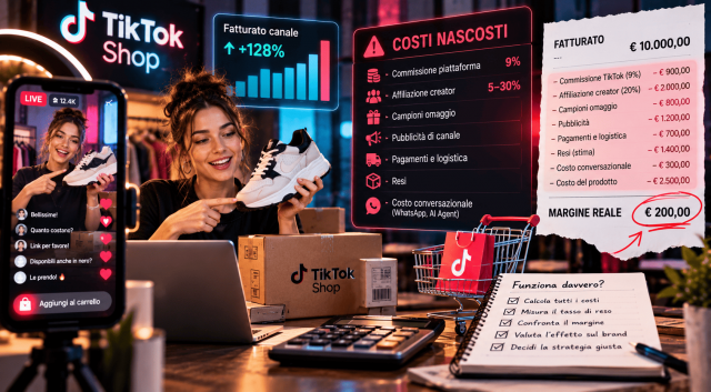 Quanto costa davvero un ordine su TikTok Shop